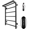 Полотенцесушитель электрический Altasan СкалаПроф 80х50 черный муар