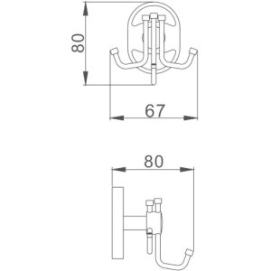 Купить Крючок Haiba HB19 05-3 в Москве с доставкой Крючок Haiba HB19 05-3