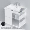 Мебель для ванной AM.PM Gem 60 белый глянец, подвесная, с 2 ящиками