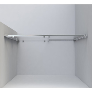 Купить Душевая дверь в нишу Vincea Garda VDS-1G160CL 160 см, профиль хром, стекло прозрачное в Москве с доставкой Душевая дверь в нишу Vincea Garda VDS-1G160CL 160 см, профиль хром, стекло прозрачное