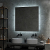 Зеркало Art&Max Sorrento 100х100 с LED-подсветкой, 6000К
