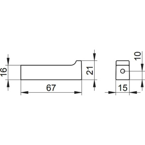 Купить Крючок Keuco Edition 11 11116050000 никель шлифованный в Москве с доставкой Крючок Keuco Edition 11 11116050000 никель шлифованный