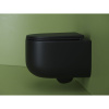 Унитаз подвесной Ceramicanova Ulma Rimless CN4006MB черный матовый