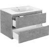 Мебель для ванной Vincea Vico 80 бетон
