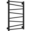 Полотенцесушитель водяной Сунержа Сирокко 80x50, черный матовый