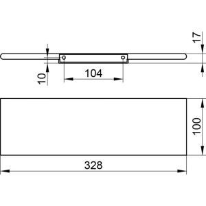 Купить Полка Keuco Edition 400 11558 в Москве с доставкой Полка Keuco Edition 400 11558