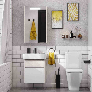 Тумба с раковиной Aquaton Верди PRO 50 1A1959K1VDAV0 ясень фабрик