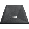 Поддон для душа Vincea VST-4SR9012A 120x90 антрацит, с сифоном