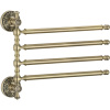 Полотенцедержатель Savol 58 с S-005804C бронза, четверной