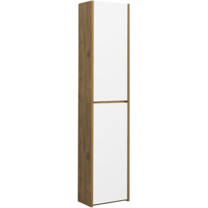 Шкаф AQUATON Сканди 35 белый, дуб рустикальный