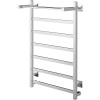 Полотенцесушитель электрический EWRIKA Пенелопа КВ7, 80х50, с полкой, хром