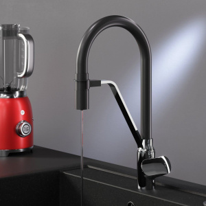 Смеситель для кухни AM.PM Like F8007802 с гибким изливом