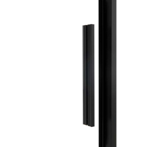 Душевой уголок Vincea Slim Soft VSR-1SS1012CLB 120x100, профиль черный, стекло прозрачное