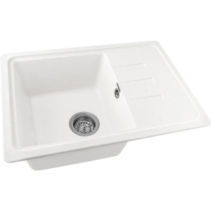 Купить Мойка кухонная Gerhans B15-18 белая в Москве с доставкой Мойка кухонная Gerhans B15-18 белая