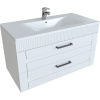 Тумба с раковиной Sanvit Турин 2 90, белая
