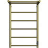 Полотенцесушитель электрический Двин Fj neo 80х50, состаренная бронза, с полкой