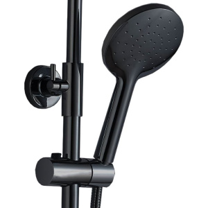 Купить Душевая стойка BOCH MANN Oglio BM9649 с термостатом, черный в Москве с доставкой Душевая стойка BOCH MANN Oglio BM9649 с термостатом, черный