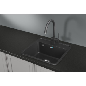 Купить Мойка кухонная Granula Standart 5001, черный в Москве с доставкой Мойка кухонная Granula Standart 5001, черный