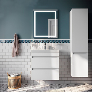 Тумба с раковиной IDDIS Zodiac 60 подвесная, с ящиками