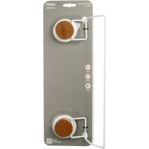 Купить Полотенцедержатель Fixsen Magic White FX-47002 двойной, белый в Москве с доставкой Полотенцедержатель Fixsen Magic White FX-47002 двойной, белый