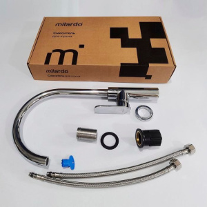 Смеситель для кухни Milardo Meal M01SBJHM05 хром