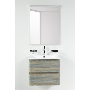 Купить Тумба с раковиной BelBagno Albano 60 подвесная, pino scania в Москве с доставкой Тумба с раковиной BelBagno Albano 60 подвесная, pino scania