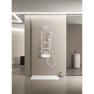 Душевая стойка AQUAme AQM8003W белый