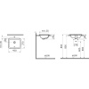 Раковина VitrA S20 5473B003-0642 45 см