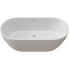 Ванна из искусственного камня STWORKI Берген 170x80 см, отдельностоящая, овальная