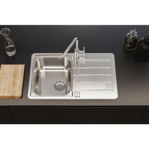 Купить Мойка кухонная Alveus Line Max 80, сталь в Москве с доставкой Мойка кухонная Alveus Line Max 80, сталь