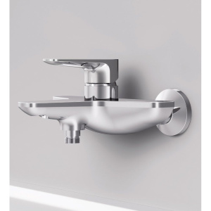 Купить Смеситель для ванны с душем AM.PM Inspire F5010000 в Москве с доставкой Смеситель для ванны с душем AM.PM Inspire F5010000