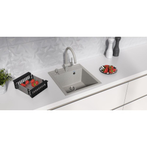 Смеситель для кухни Ulgran U-021 серый