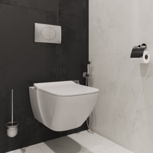 Купить Кнопка смыва STWORKI 230823 хром матовый в Москве с доставкой Кнопка смыва STWORKI 230823 хром матовый