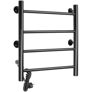 Купить Полотенцесушитель электрический Domoterm Классик DMT 109-4 50x50, черный, L в Москве с доставкой Полотенцесушитель электрический Domoterm Классик DMT 109-4 50x50, черный, L