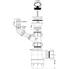 Сифон для раковины McAlpine MRSK3