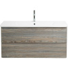 Тумба с раковиной BelBagno Albano-Cer 105 подвесная, pino scania
