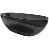Ванна из полиэфирной смолы Vincea VBT-6T01B 170x75 см, отдельностоящая, овальная, с донным клапаном, черная