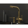Смеситель для кухни Paulmark Essen Es213011-G, золото