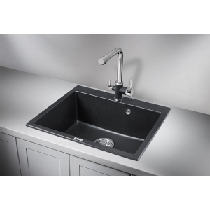 Мойка кухонная Granula 6001, шварц