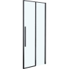 Душевой уголок RGW Stilvoll SV-12B+70 см (138,5-140)x70x195 профиль черный матовый, стекло прозрачное