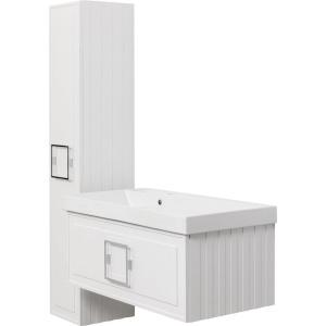 Мебель для ванной La Fenice Cubo 90 L белая