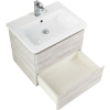 Тумба с раковиной BelBagno Albano-Cer 60 подвесная, rovere vintage bianco