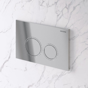 Кнопка смыва Grossman Galaxy хром