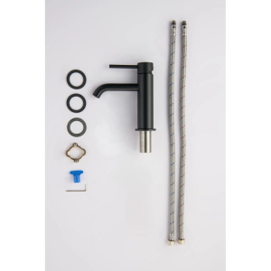 Смеситель для раковины Aquatek Европа AQ1310MB черный