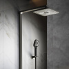 Душевая стойка Vincea Inspire VSFS-3I13TMB с термостатом, черный