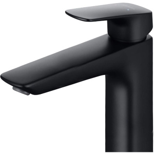Смеситель для раковины Акватек Вега AQ1005MB матовый черный