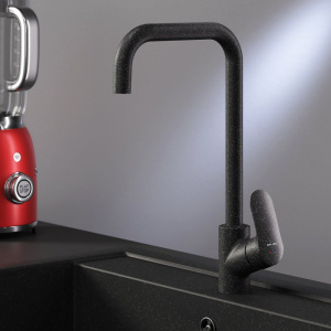 Купить Смеситель для кухни AM.PM Like F8006022 чёрный в Москве с доставкой Смеситель для кухни AM.PM Like F8006022 чёрный