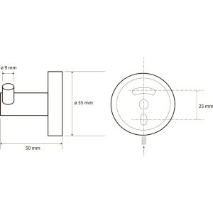 Купить Крючок Bemeta Brilo 161106032 2 шт, gold polished в Москве с доставкой Крючок Bemeta Brilo 161106032 2 шт, gold polished
