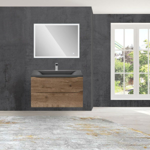 Тумба с раковиной Vincea Mia 80 дуб винтаж