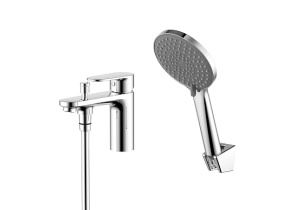 Купить Смеситель врезной на борт ванны на 1 отв. Aquatek AQ1844CR Ника в Москве с доставкой Смеситель врезной на борт ванны на 1 отв. Aquatek AQ1844CR Ника